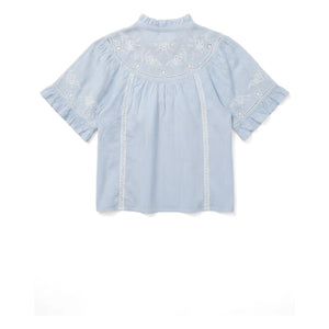 Xirena - Blusa Maé Pamuk | Azul claro