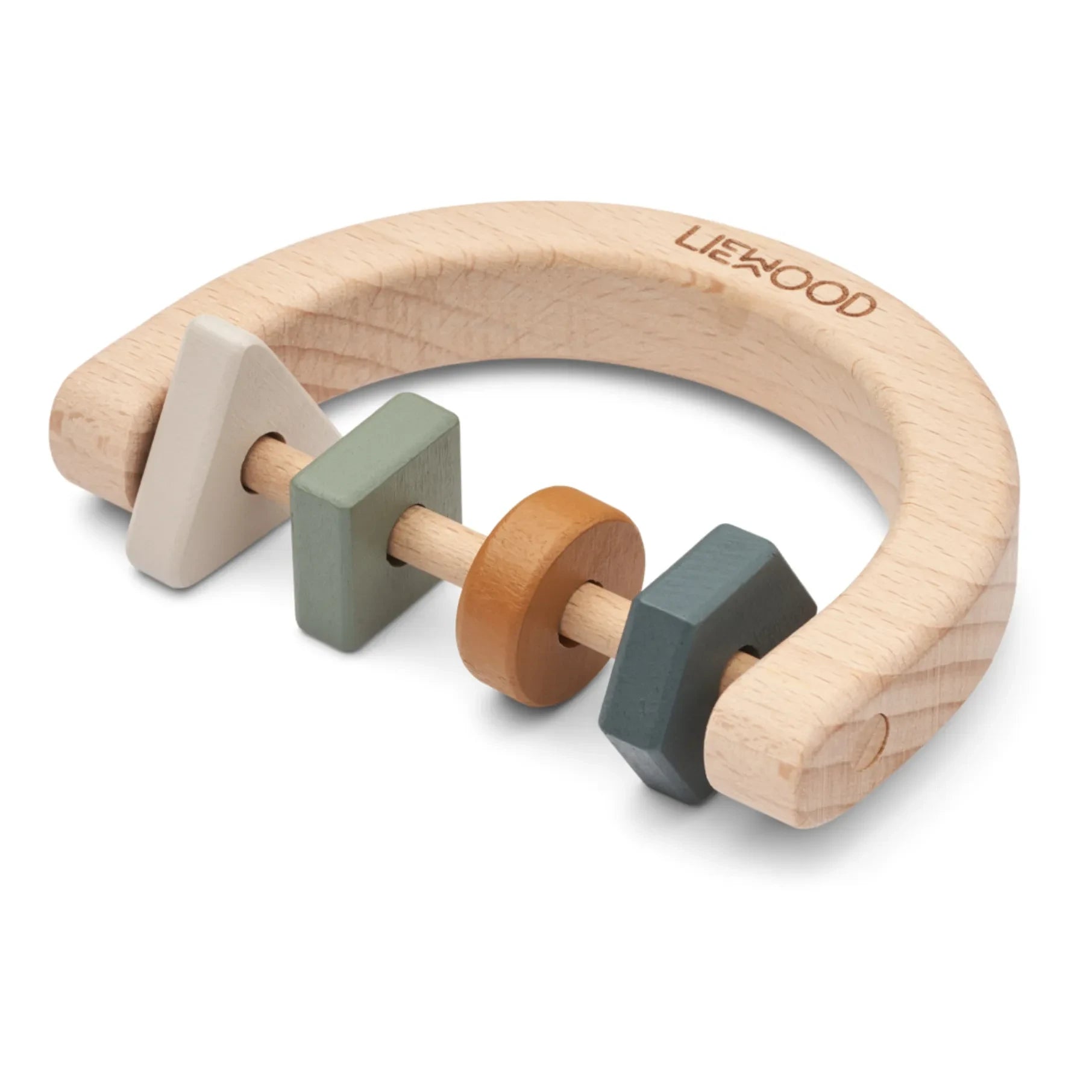 Liewood - Mordedor de anillo Bryn | Verde fauna multi mix