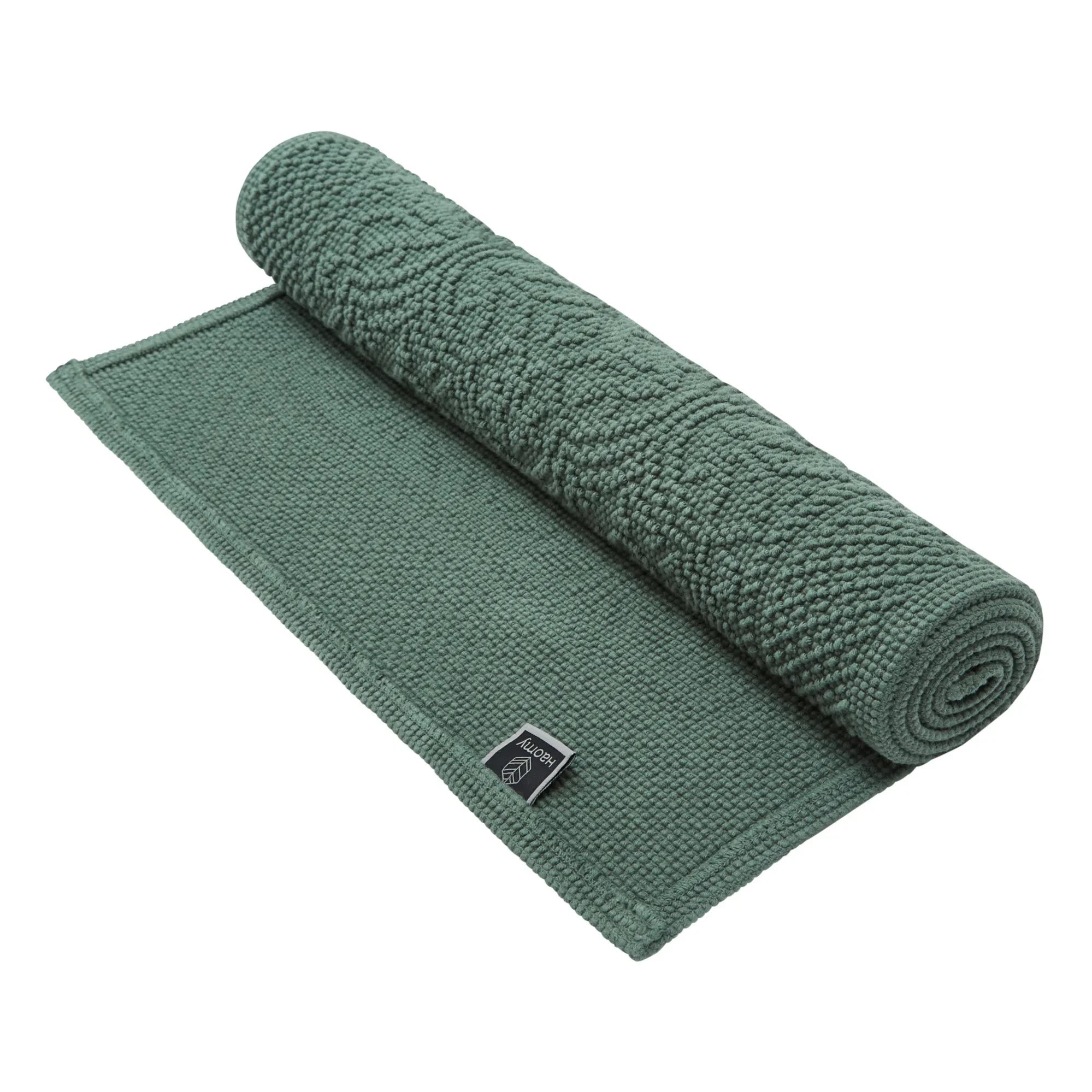 Haomy - Alfombrilla de baño Kymi | Gris azulado