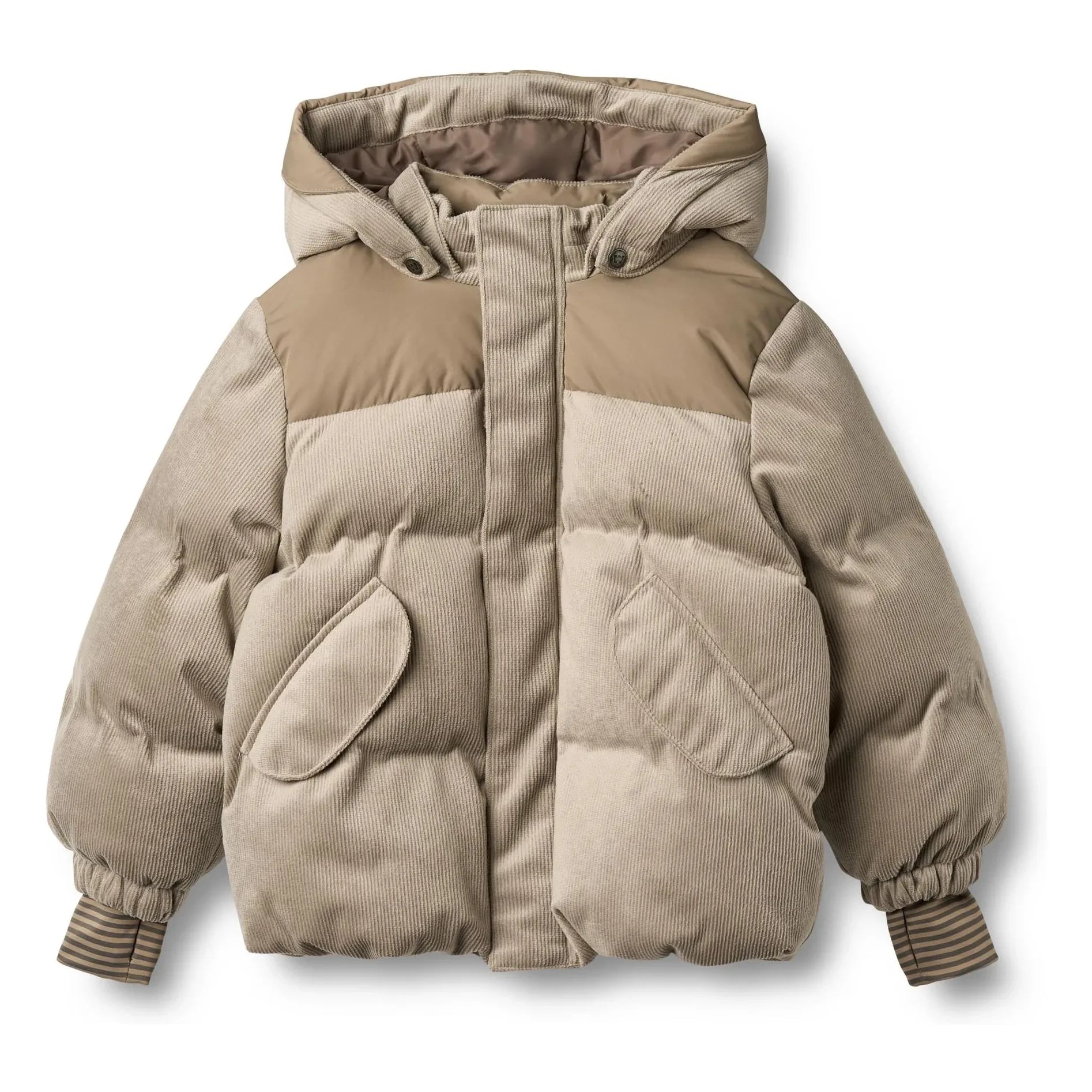 Wheat - Mads Abrigo acolchado de fibra reciclada | Beige