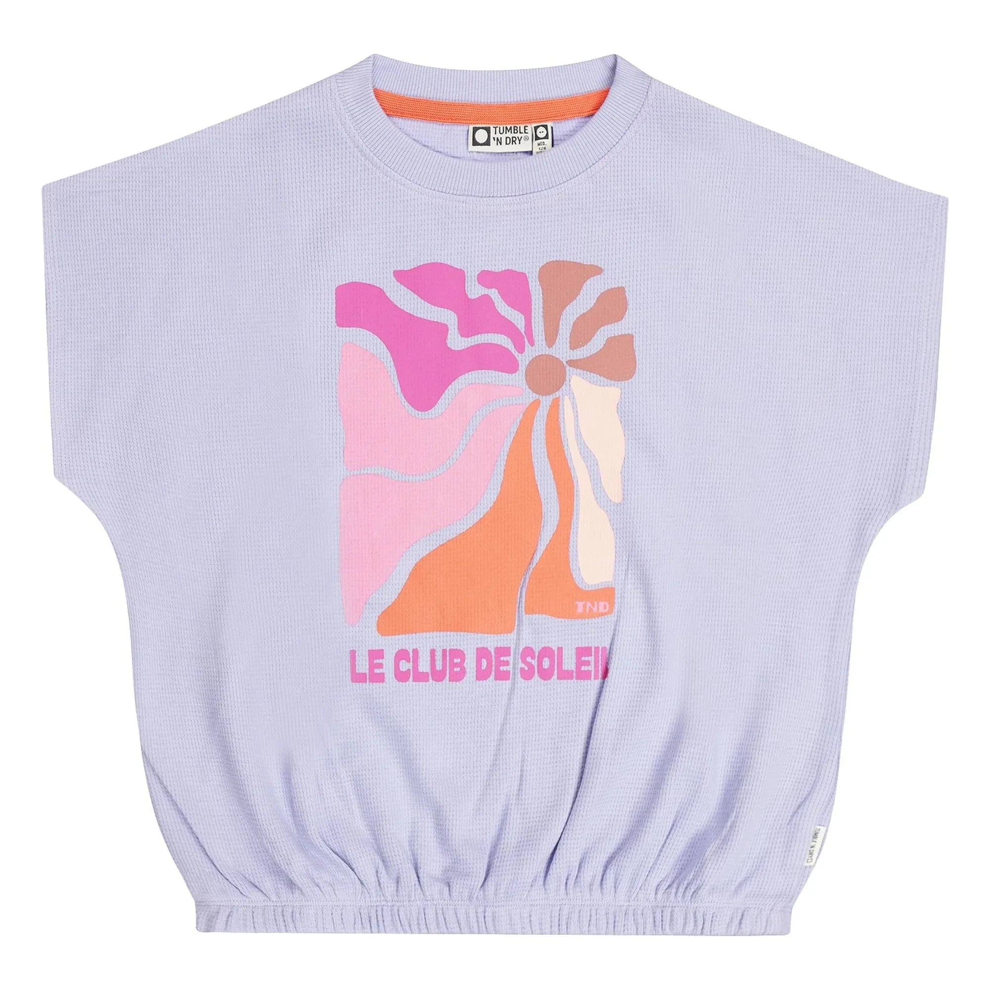 Tumble N'Dry - Camiseta Nespola de algodón orgánico | Lavanda