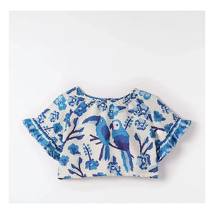 Fabula - Blusa Jardin de Fleurs | Azul