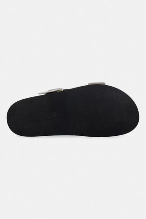 Chanclas planas de cuero para mujer Solea de Furla