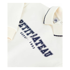 Petit Bateau - Sudadera tipo polo de Petit Bateau | Crudo