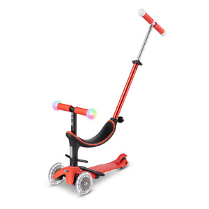 Patinete LED 3 en 1 Micro - Mini | Rojo