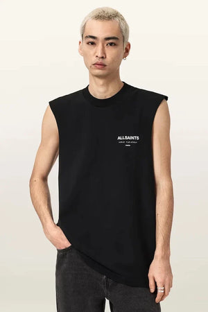 Camiseta de algodón Underground de AllSaints para hombre