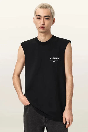 Camiseta de algodón Underground de AllSaints para hombre