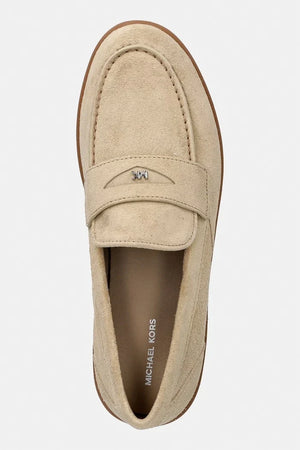 Mocasines Michael Kors de ante para hombre Wesley sin cordones