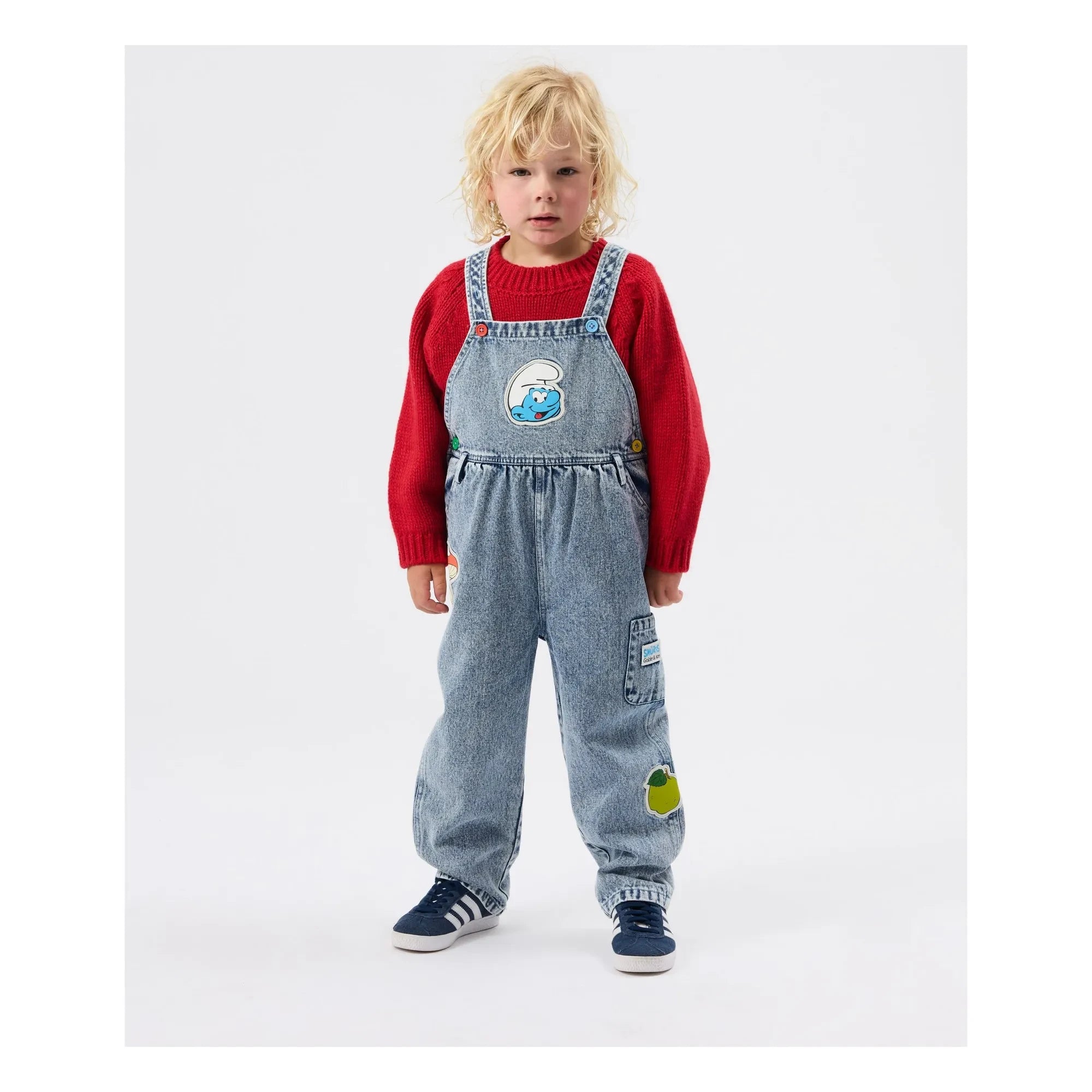 Goldie + Ace - Goldie + Ace x Schtroumpfs Kot Salopet | Mavi