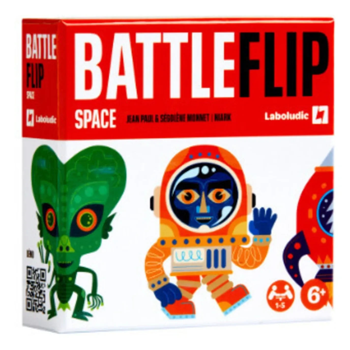Laboludic - Juego de Cartas Espaciales Battle Flip