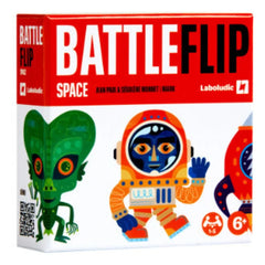 Laboludic - Juego de Cartas Espaciales Battle Flip