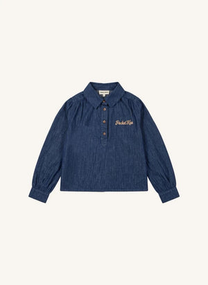 Smallable Kid - Línea Denim Blusa | Denim brut