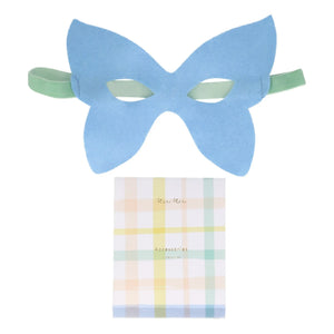 Meri Meri - Kit de bordado de máscara de mariposa