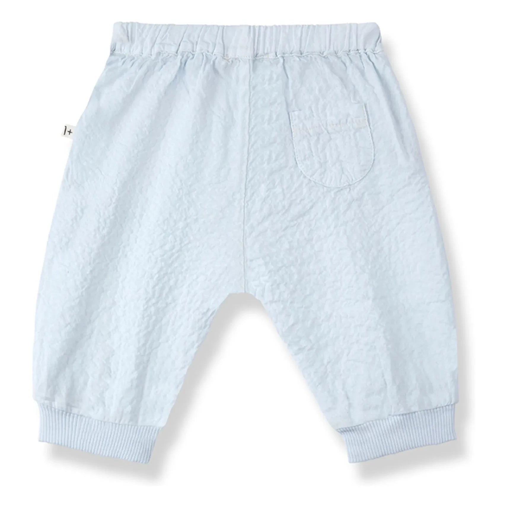 1+ en la familia - Pantalón Olimpo Seersucker | Azul claro