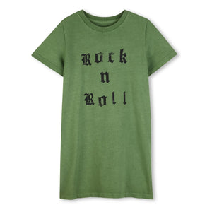 Zadig & Voltaire - Vestido Camiseta Rock N Roll | Verde