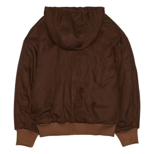 Hundred Pieces - Chaqueta con capucha mate | Marrón