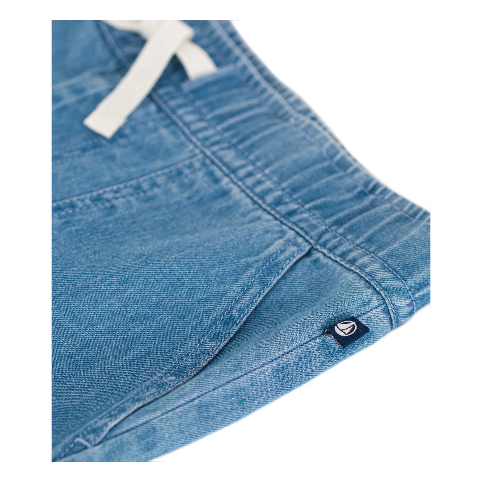 Petit Bateau - Pantalones Martini Denim | Azul denim