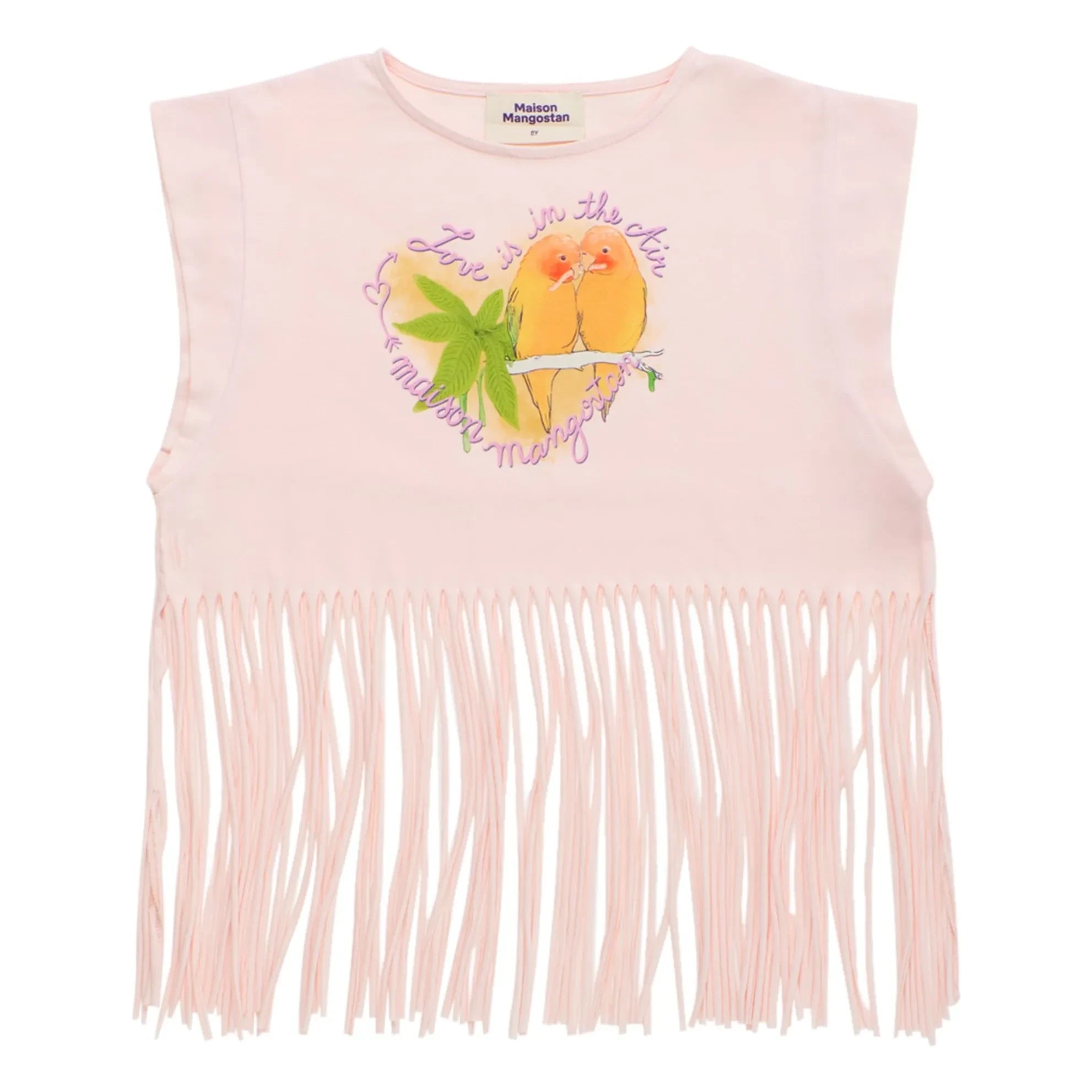 Maison Mangostan - Aves con Borla de Plumas | Rosa Palo