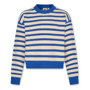 AO76 - Carla Jersey Rayado | Azul