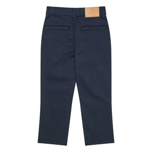 Copenhagen Colors - Pantalones chinos de sarga de algodón orgánico | Azul marino