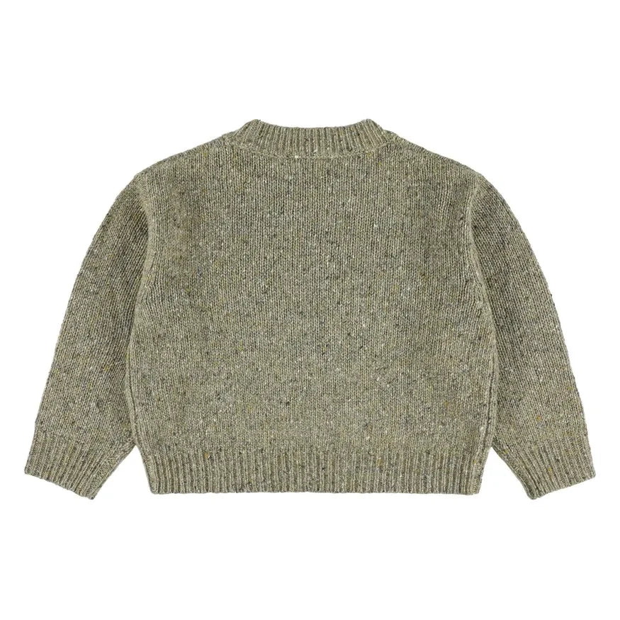 Morley - Zed Jersey jaspeado de lana merino | kaki claro