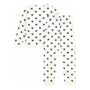 Petit Bateau - Pijama con estampado de esponjas | Crudo