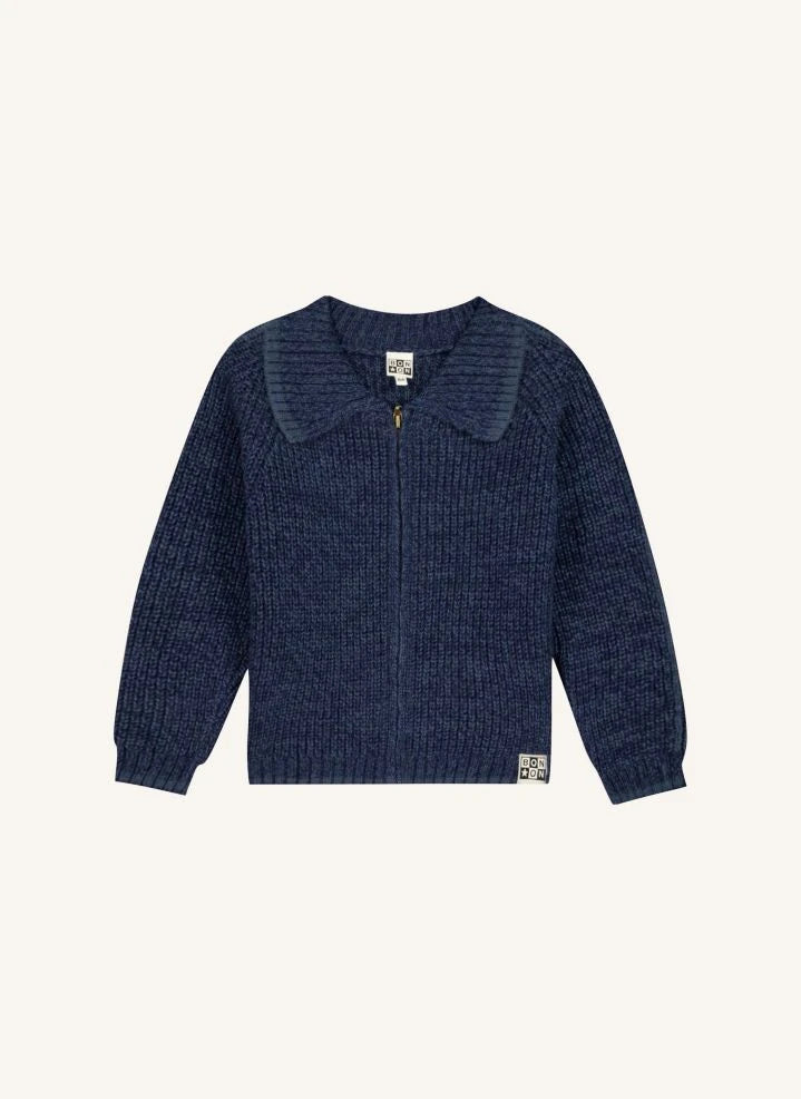 Bonton - Pimpon yelek | Lacivert