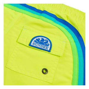 Sundek - Shorts de baño Board Arc | Amarillo