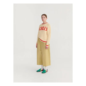 Bobo Choses - Pantalón de algodón orgánico Paper Touch | Beige