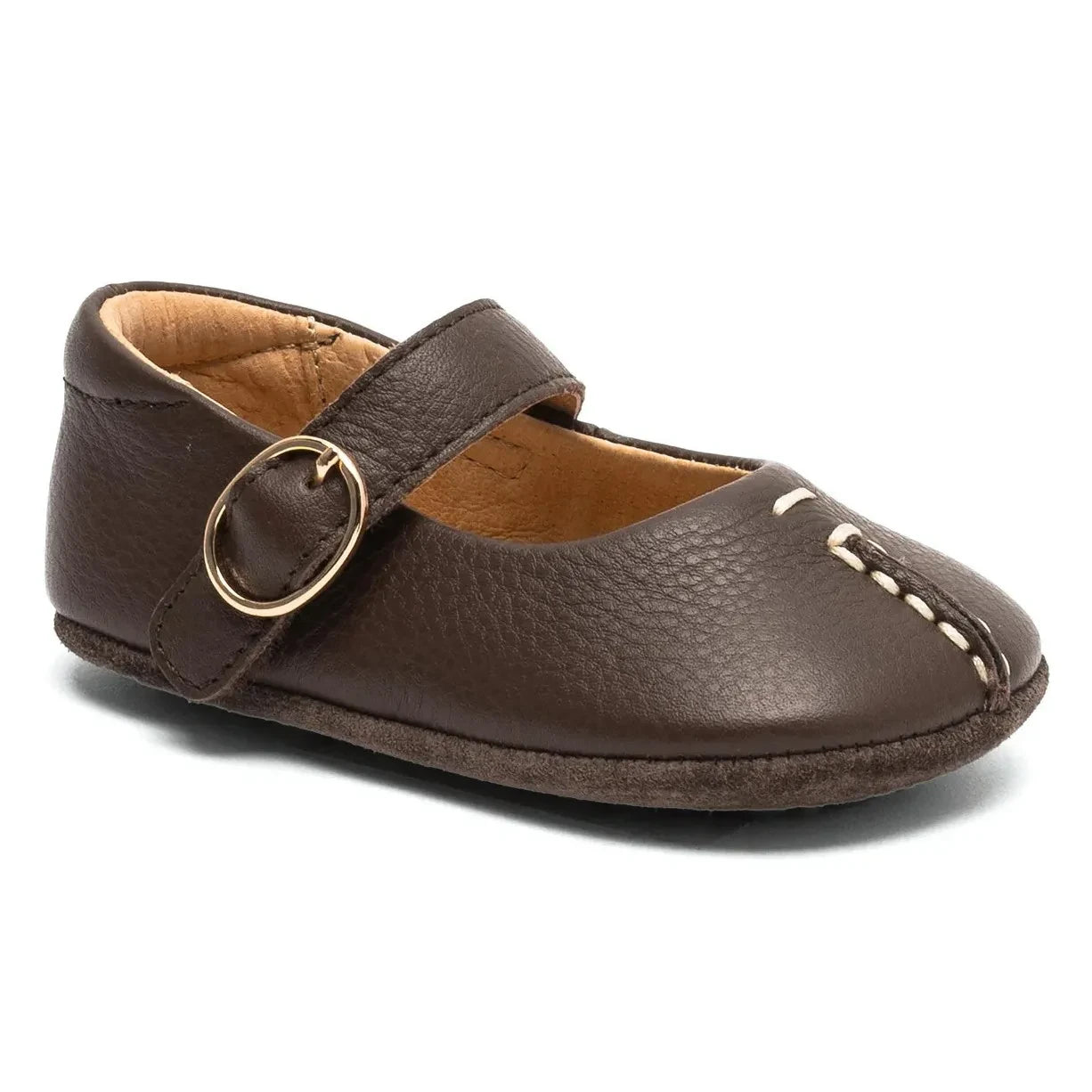 Bisgaard - Pantuflas Annabelle | Marrón oscuro