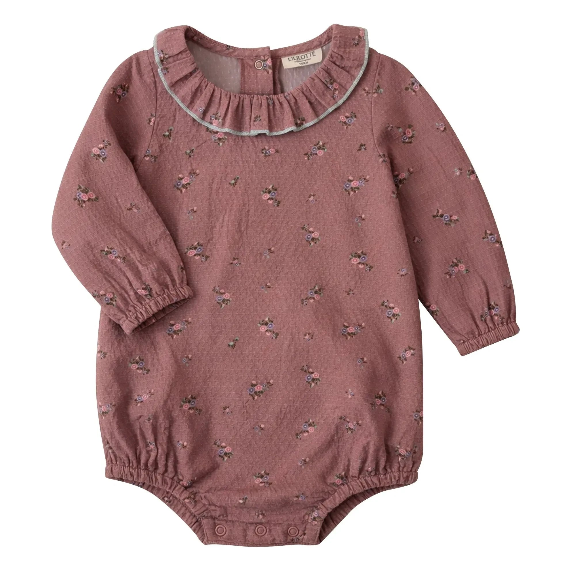 Lililotte - Castille Fleurie Mono de algodón orgánico | Rosa empolvado