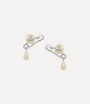 Vivienne Westwood - Pendientes pequeños Claude con tachuelas