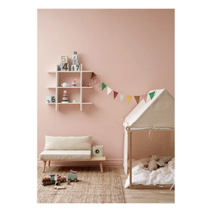Kid's Concept - Casa de Algodón y Madera | Blanco Roto