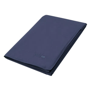 Funda de edredón de percal orgánico de Suite 702 | Azul marino