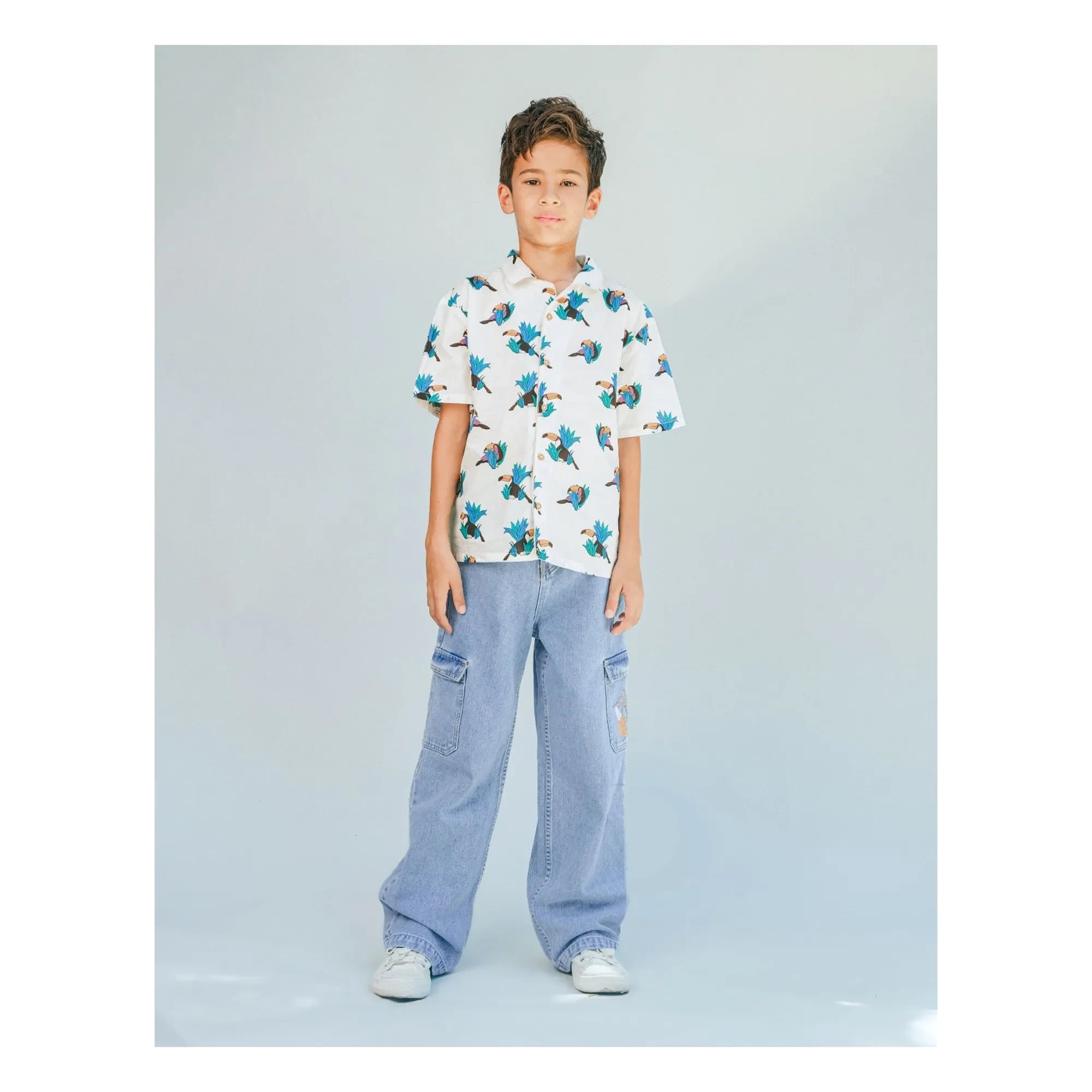 Gingersnaps - Camiseta Swiper Toucans | Blanco