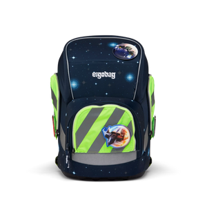 Ergobag - Zip-Set with reflective Stripes Green