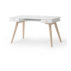 Oliver Furniture - Mesa de madera, 66 cm | Blanca