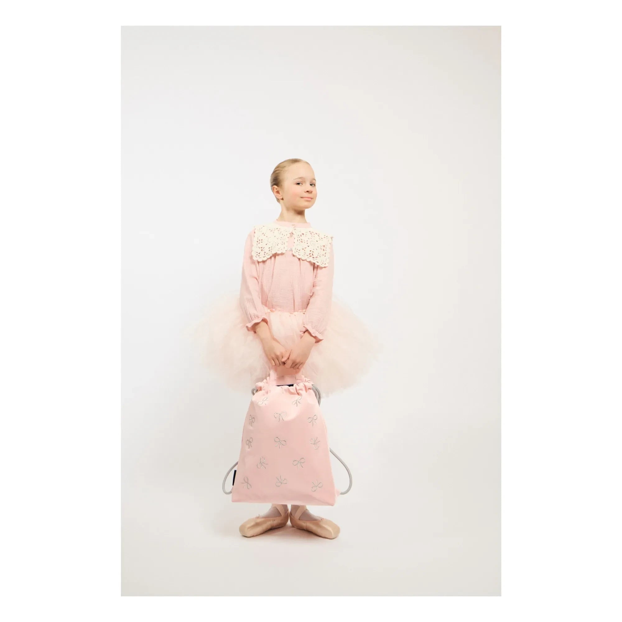 Caramel & Cie - Bolsa de deporte Pima Ballerina | Rosa empolvado