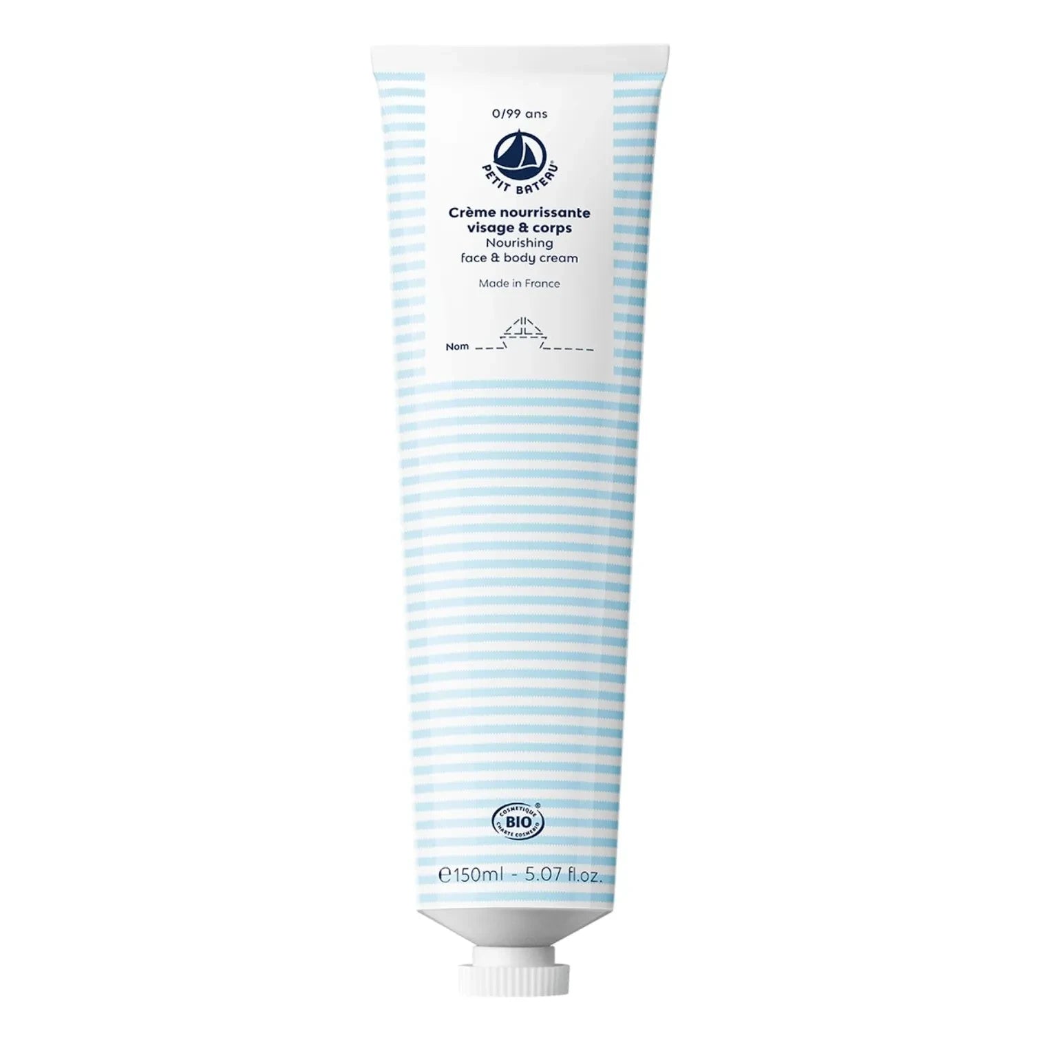 Petit Bateau - Crema nutritiva para rostro y cuerpo - 150 ml