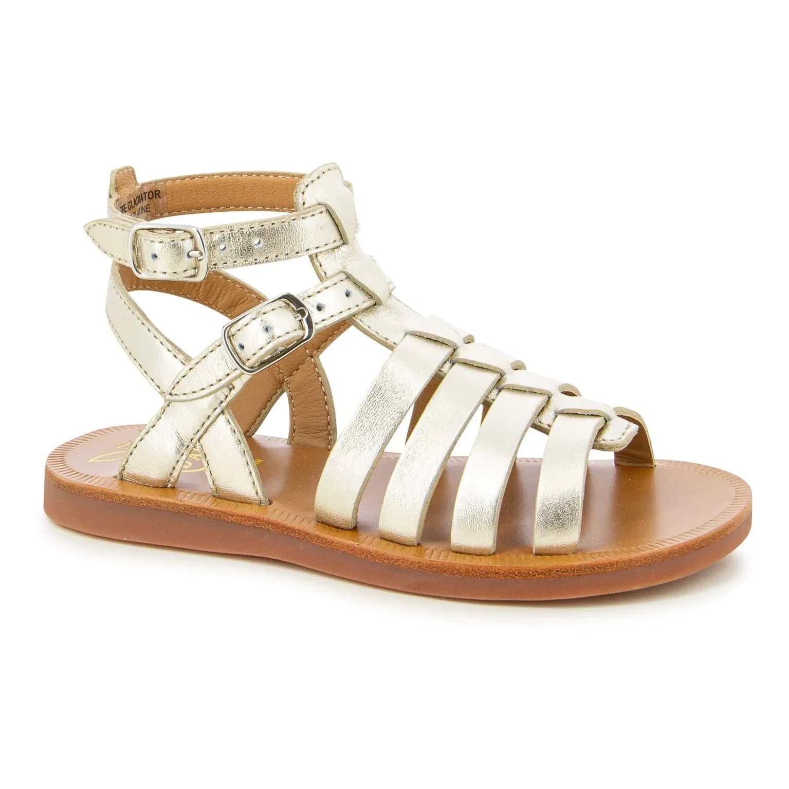 Pom d'Api - Sandalias Gladiador Plagette | Oro