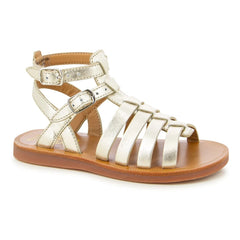 Pom d'Api - Sandalias Gladiador Plagette | Oro