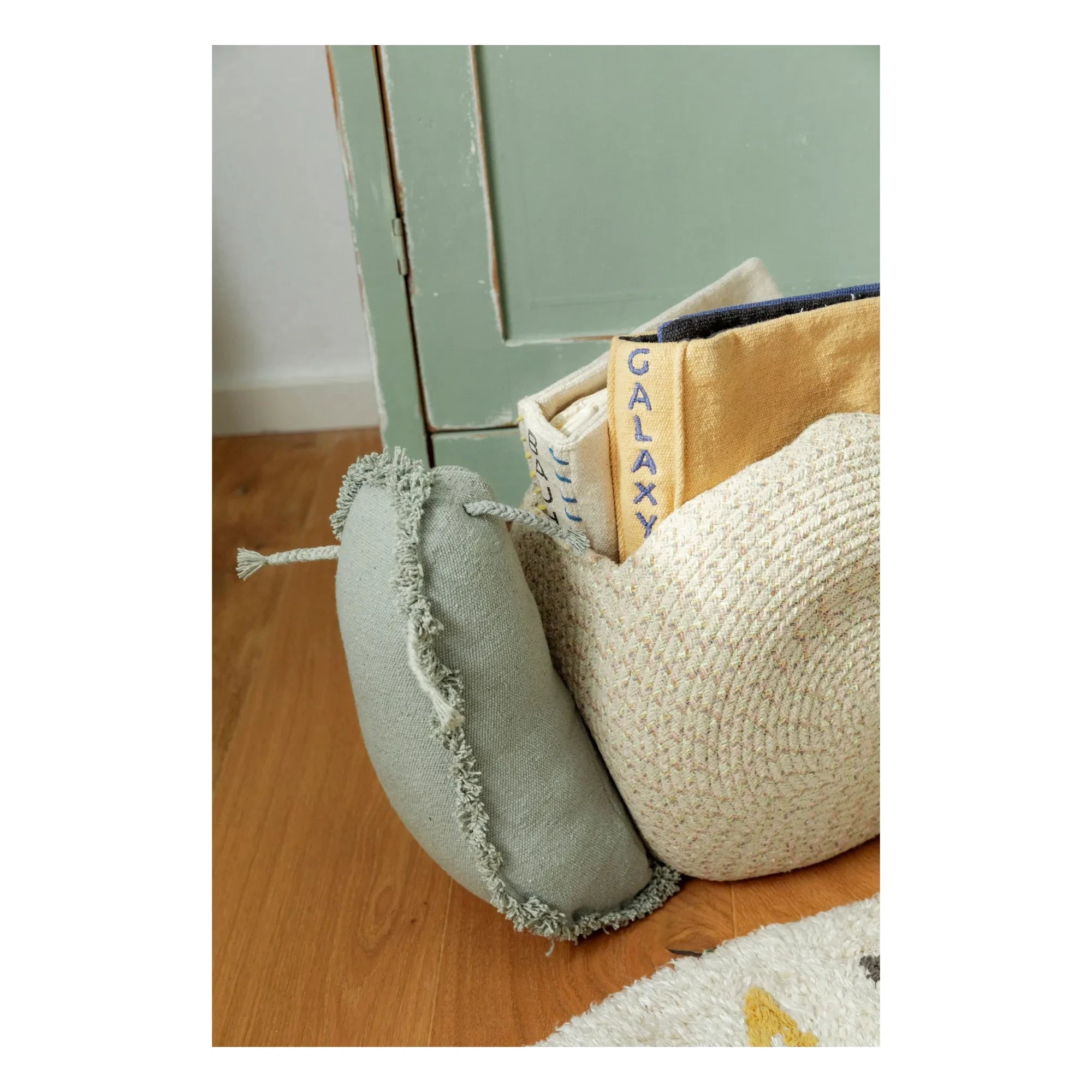 Lorena Canals - Cesto de almacenaje Caracol | Beige