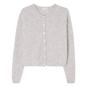 American Vintage - Chaleco de alpaca y lana Vitow | Gris claro