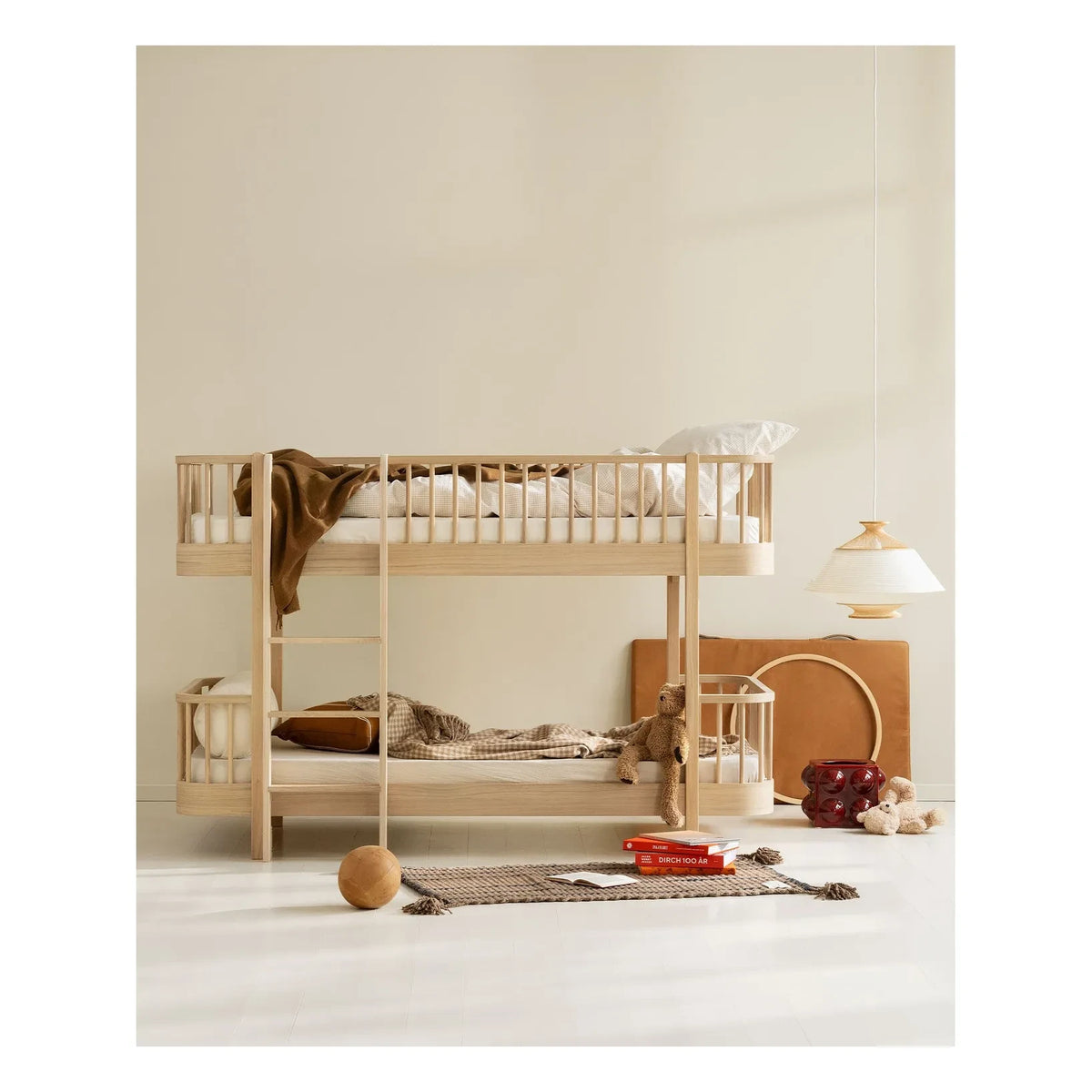 Oliver Furniture - Cama Nido Original, 90x200 cm | Roble