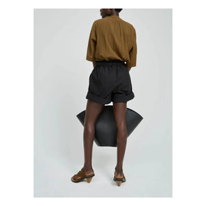 Laurence Bras - Babar Pantalón corto de algodón | Negro