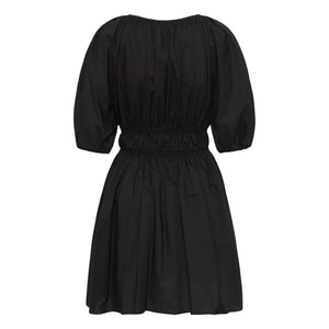 Matteau - Minivestido fruncido Shired | Negro