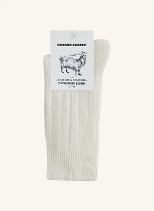 Homecore - Calcetines de Cachemira | Crema