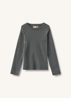 Wheat - Camiseta Maane de lana merino | Marrón