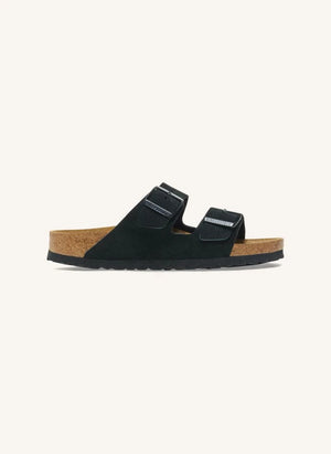 BIRKENSTOCK - Arizona SFB Sandalias de Ante | Negro