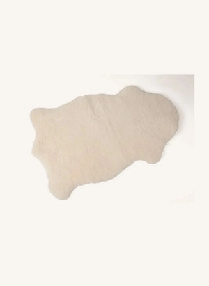 Kaiser - Alfombra de piel de oveja Mimosa 90-100 cm | Blanco